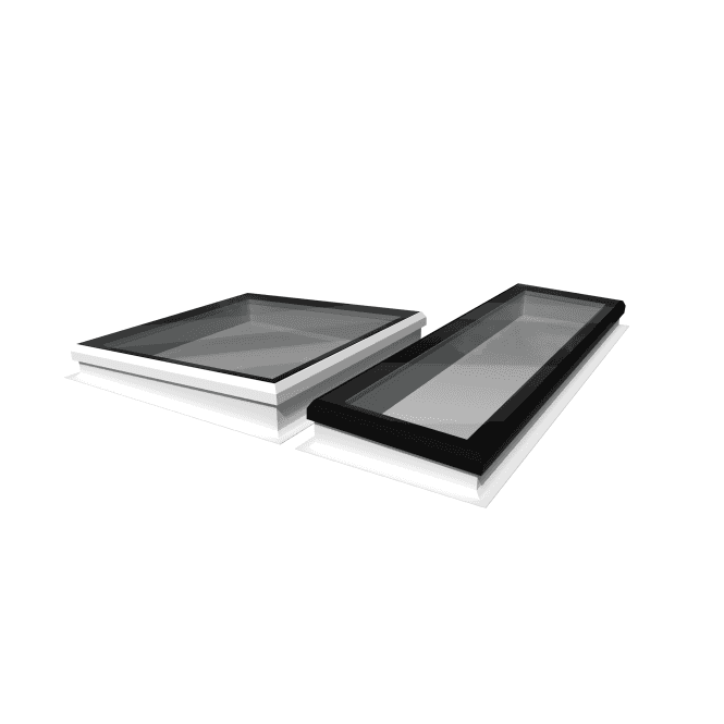 Luma Aluminium Glass Rooflight (1000mm x 2000mm)